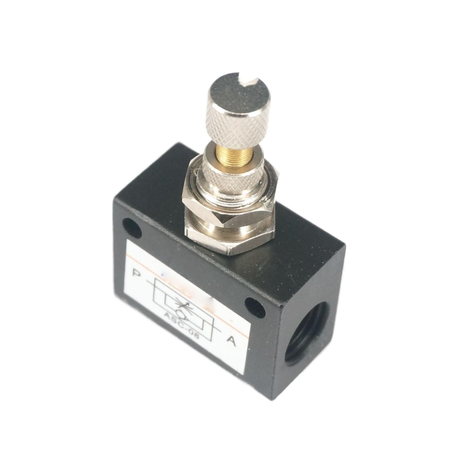 Contrôle de vitesse pneumatique ASC-08 avec régulateur de débit d'air 1/4" ASC200-08
