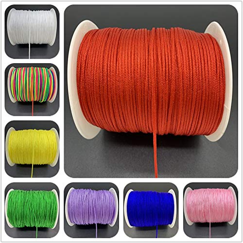 100M x 0,8 mm nylon Chinese knoopkoord rattail macramé shamballa draad 100M x 0,8 mm nylon Chinese knoopkoord rattail macramé shamballa draad