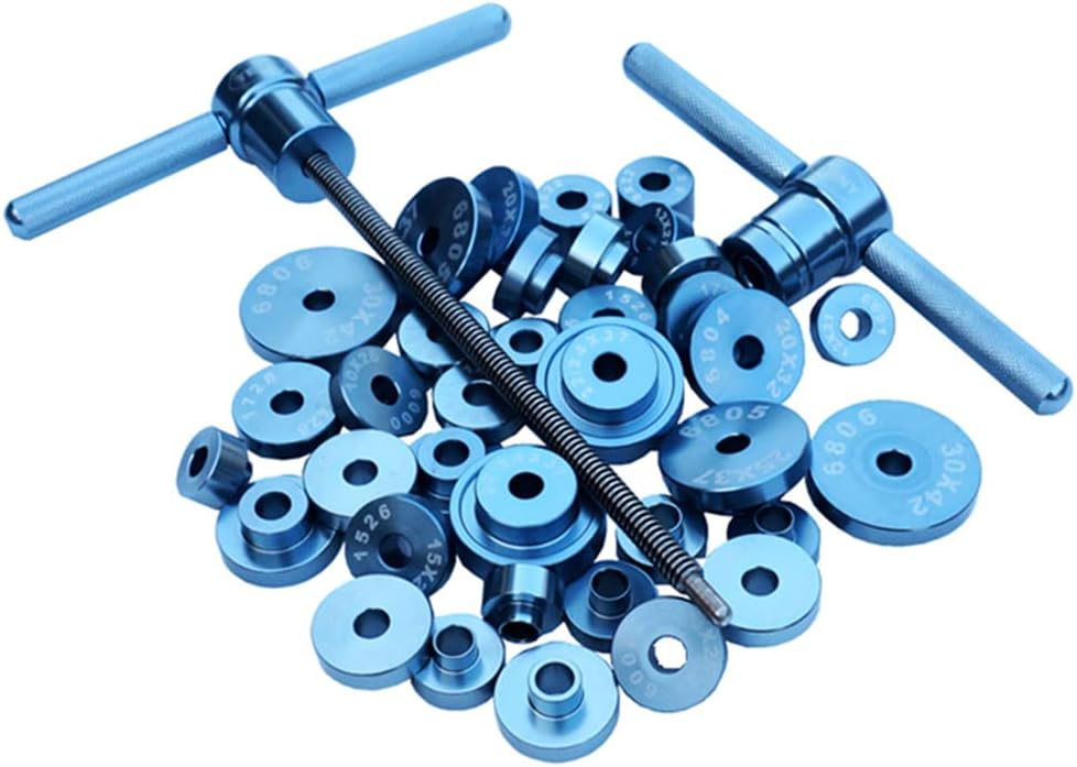 バイク ベアリング セット、ハブ ベアリングの取り付け、ソフト テール フレーム ターニング ポイント バイク ツール マウンテン サイクルベアリング プレスセット 用ホイール/ハブベアリングの取り付け 自転車ソフトテールフレームターニングポイントベアリングハブ ... 25 個自転車ハブベアリング取り付け圧力セットソフトテールフレームターニングポイント取り外しハブ取り付け