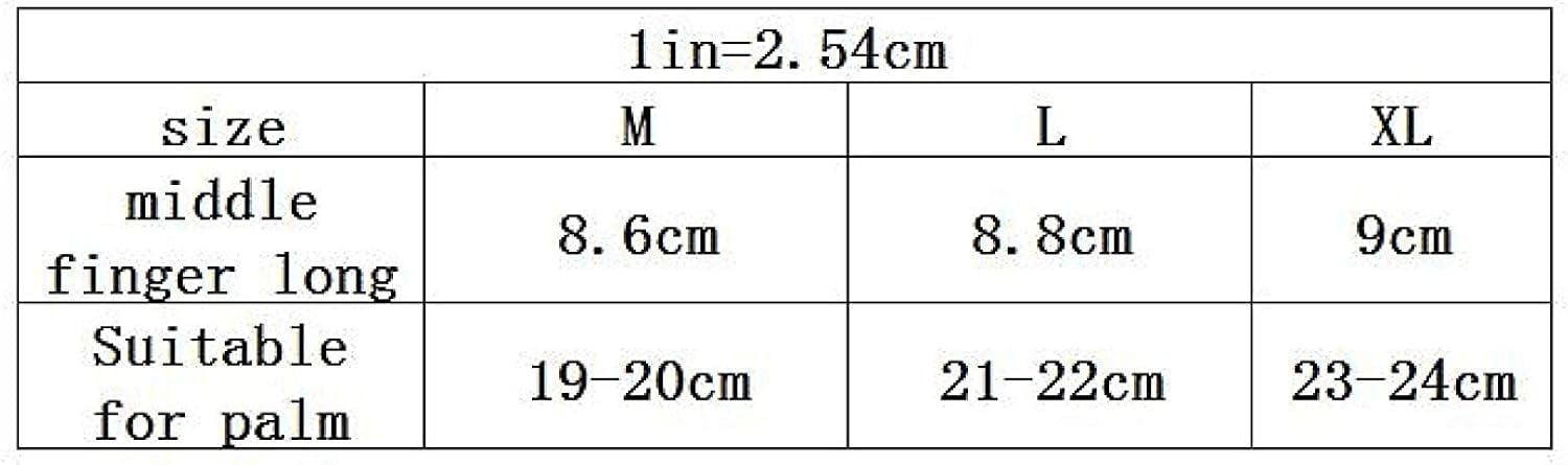 Unisex-Dorosłe Rękawiczki Męskie Jazdy W Zimie Ciepłe Pogrubienie Proste Rękawiczki Glamorous Rękawiczki Przesuwne Skórzane Rękawiczki/Czarny/Xl.