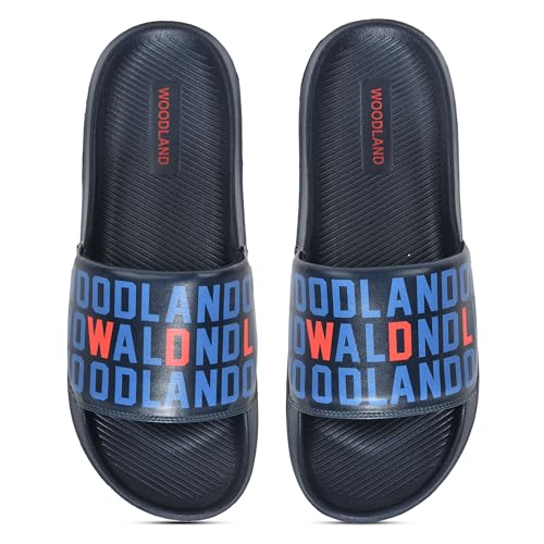 Image of Woodland Men's Black Eva Slides-UK-5 (EURO 39)