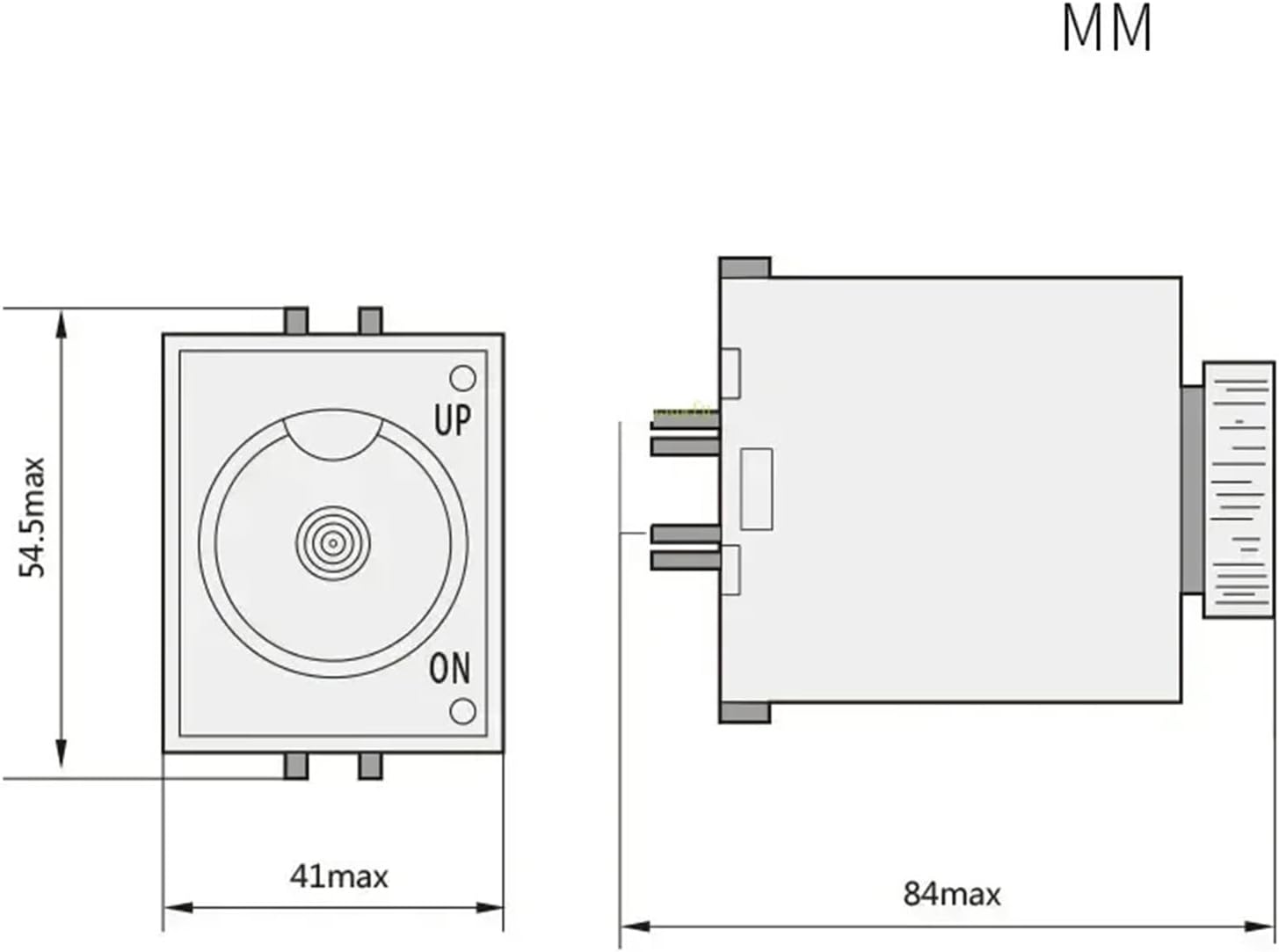 1Pcs Off Delay Operation Time Relay Power Failure Time Delay JSZ3F 5S 10S 30S 60S 180S Time Delay AC 220v DC 24V(AC 220V,JSZ3F 30S)