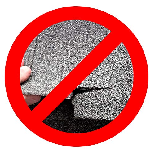 Shingleshock Roof Shingle Installer Roofing Tool, Steel Black, Rubber Grip, Magnet #TOP7