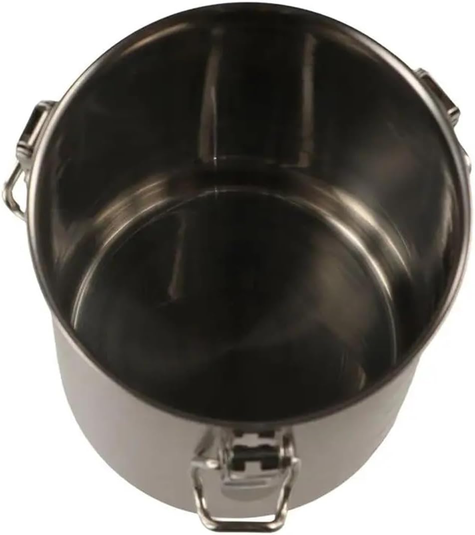 520/1000/1600/2500ml Stainless Steel Storage Tank Leak-Proof Sealed Grains Bucket Airtight With Scale Grain Box(1000ml)