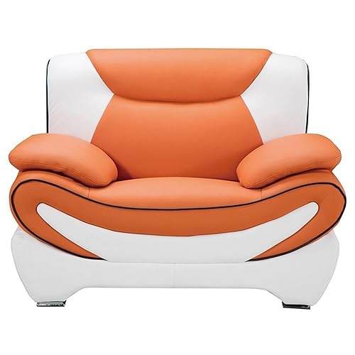 American Eagle Furniture AE209 Orange and White Color with with