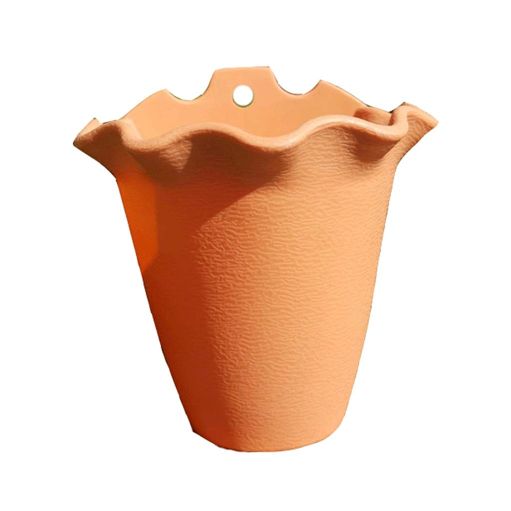 Pots de fleurs suspendus pour végétaliser un petit espace sans encombrer le sol