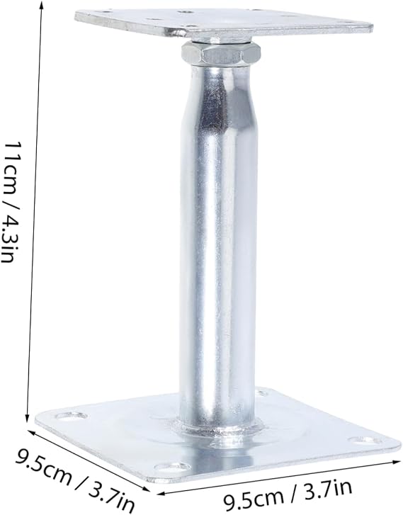 STOBAZA Adjustable Floor Jack Post Telescoping Lifting Support for Jackrod Foundation for Leveling