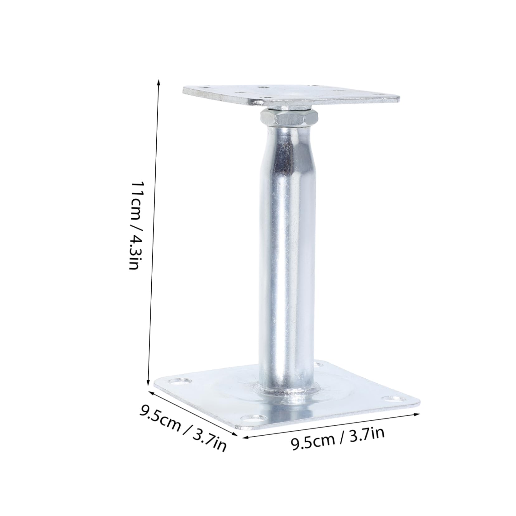 STOBAZA Telescoping Support Bracket Jack Pole Bed Frame Cabinet Support Heavy Duty Adjustable Lifting Jack