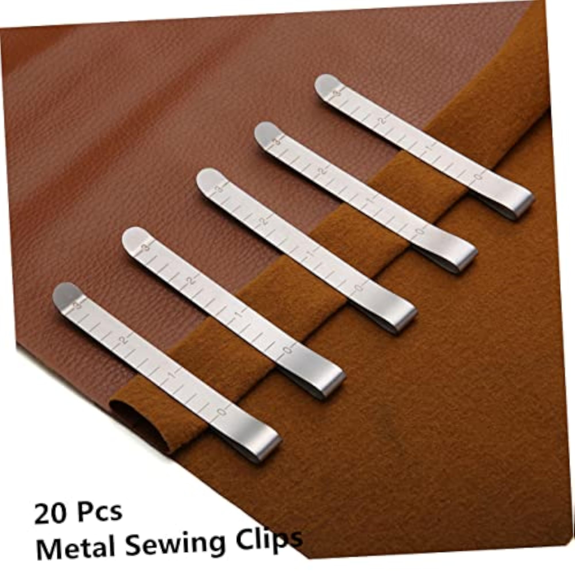 40pcs Metal Hemming Clips for Sewing & Quilting