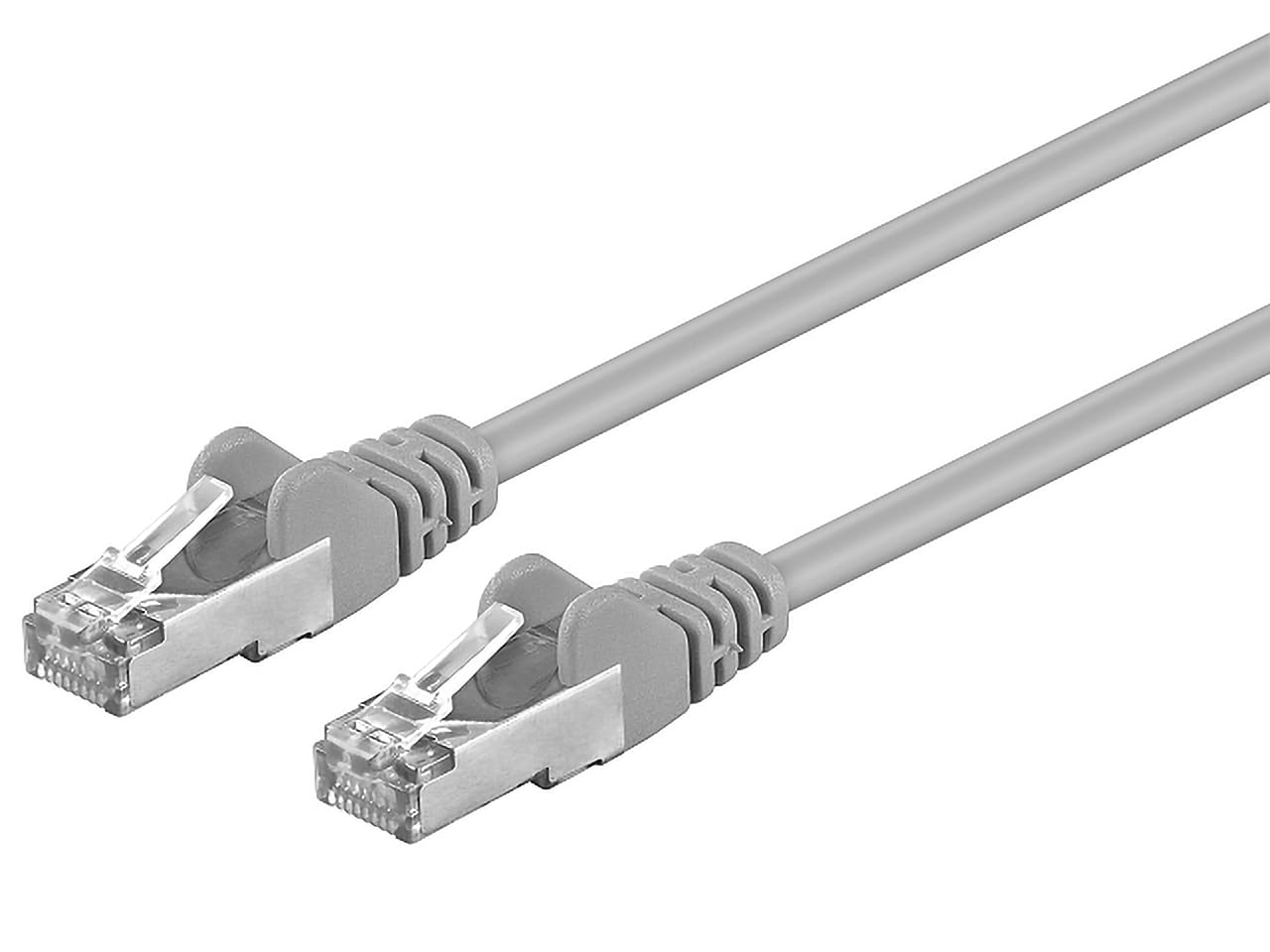 PremiumCord Patch Cable CAT6a S-FTP, RJ45-RJ45, AWG 26/7, 30 m, Colour: Grey