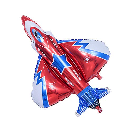 Morndew 2 Pcs Airplane Foil Balloons For Kids Themed Party Children Birthday Party Baby Shower Decorations (37Inchesx42Inches) #TOP13