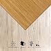 Alfombra de salón de bambú marrón de 250x180 cm - LOLAhome