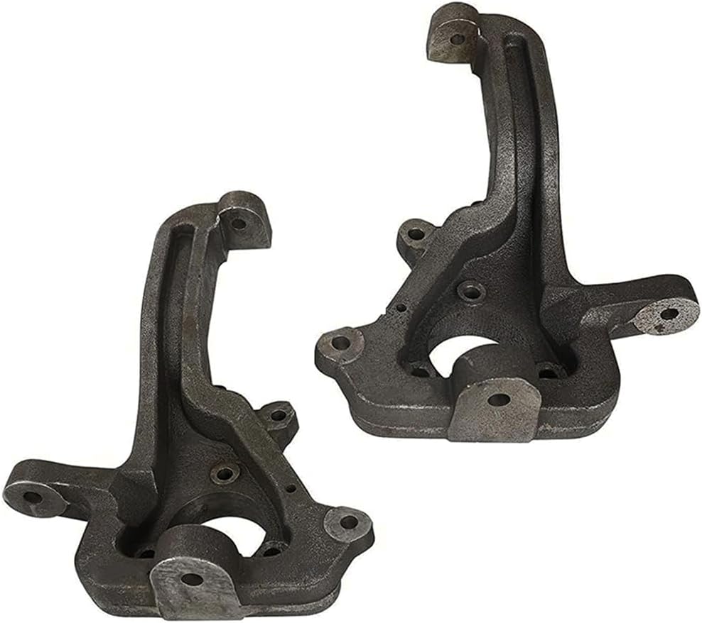 Spindles Knuckles Front Suspension Kit for Dodge Ram 2002-2018 | 2Pcs 3" Lift Left Right Front Steering Knuckle,1500 2WD