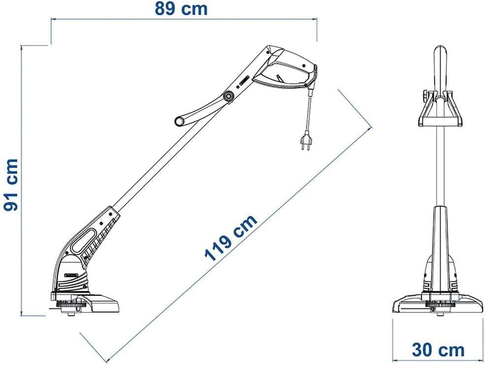 Tramontina, Aparador De Grama Elétrico, Diam. 280Mm 1500W 127V 7 51Fff3Sfbtl. Ac Sl1000