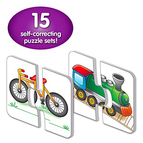 The Learning Journey: My First Match It - Things That Go - 15 Self-Correcting Vehicle Matching Puzzles #TOP1