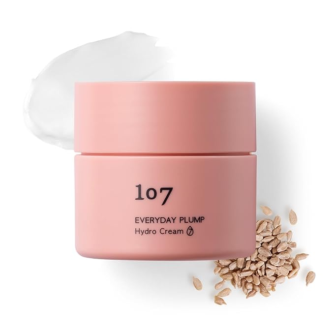 107 Everyday Plump Hydro Cream | Lightweight Probiotic Face Cream to Hydrate, Plump and Nourish Dry and Combo Skin - 50 ml | 1.7 oz