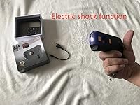 Vista 7 de Outdoor Self-Defense Tools Stun Gun Strong Light Flashlight High-Voltage Defense Weapon Stun Rod 60 Million Volts, Black