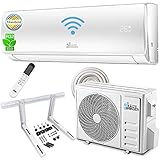 SMARTHOME GEEIGNET: Durch das bereits installierte WiFi Modul können Sie Ihr Klimagerät bequem via App steuern. Durch diese Funktion können Sie Ihr Smart Home eigenständig mit Hilfe von 