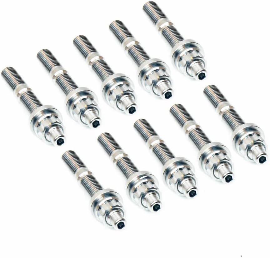 SpeedFactory Racing Titanium B/D/F/H/J Series Intake/Exhaust Manifold Stud Kits (Raw, 55mm)