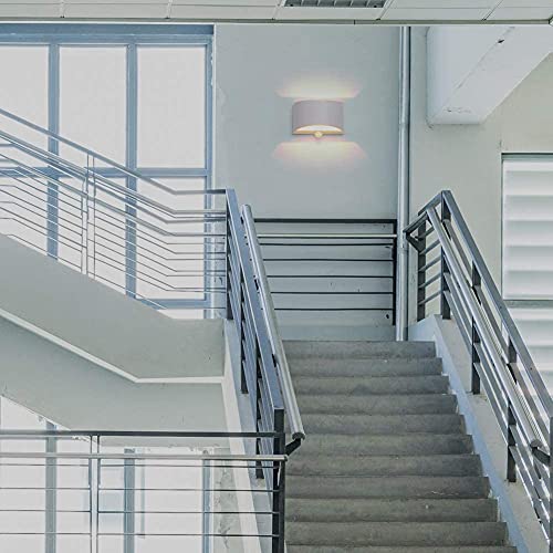 Inhdbox Led Motion Sensor Light Indoor, 7W 3000K Modern Wall Sconce, Aluminum Lighting Fixture Lamps For Living Room Bedroom Hallway Home Room Decor #TOP3