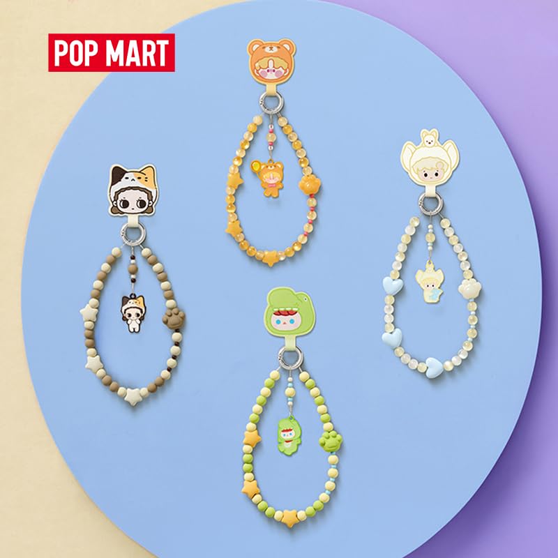 POPMART POPBEAN パジャマパーティーモバイルフォンチェーン Amazon.co.jp: POP MART POP BEAN パジャマパーティー モバイル