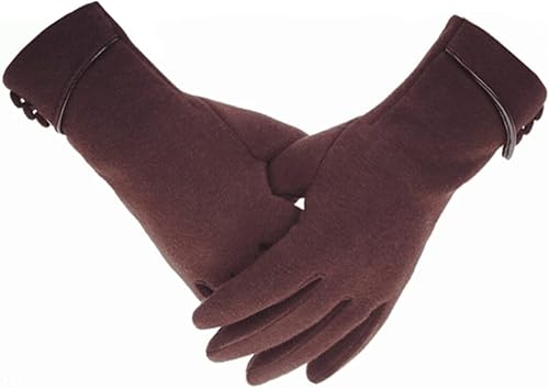 Vista 49 de Tomily - Guantes de forro polar para mujer con pantalla táctil Gris
