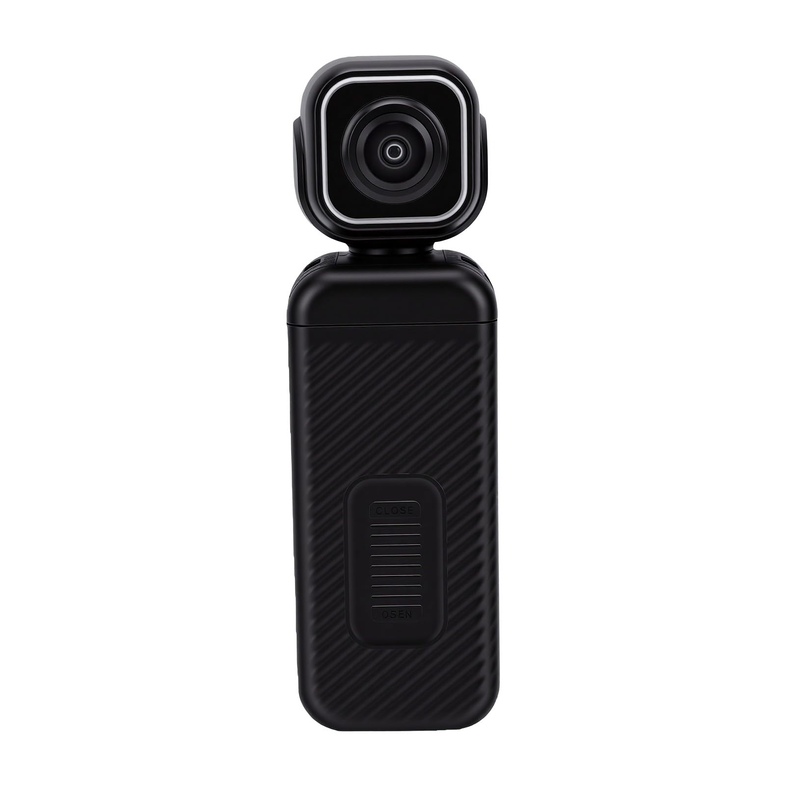 Tbest Videocamera 4K Rotazione 90 Gradi, Doppia Obiettivo | Registrazione Vlog, Lega di Alluminio ABS, Uso con Treppiede da Casco Outdoor, Supporto WiFi App, Compatibile e IOS,