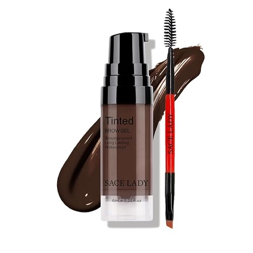 SACE LADY 3D Eyebrow Gel Waterproof, Dark Brown