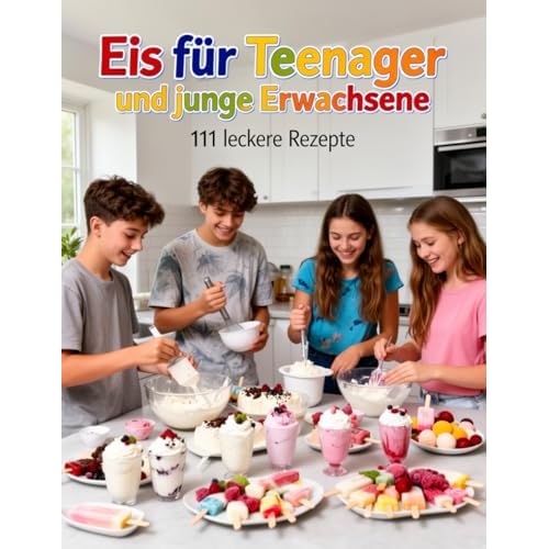 Eis für Teenager und junge Erwachsene - 111 leckere Rezepte (Kochen & Backen für Teenanger und junge Erwachsene)