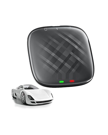 Fidaaloo AI Box Full Android 12.0 CarPlay AI Box, 4GB+64 GB, Snapdragon, Support Wireless CarPlay/Wireless Android Auto, Google Play Store, Netflix, YouTube, Hulu Online Videos