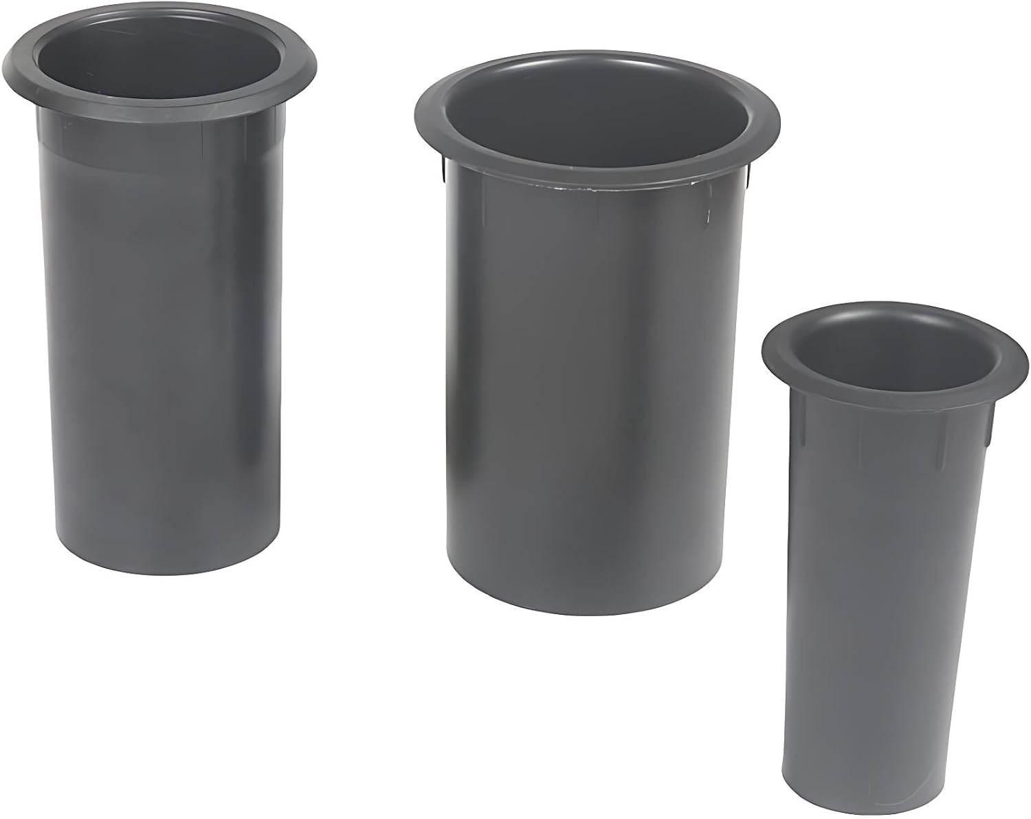 2Pcs Speaker Port Tube, 45mm x 117mm ABS Speaker Cabinet Port Tube Subwoofer Bass Reflex Tube