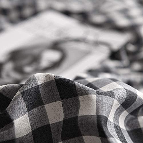 HZH Algodão 4 peças para dormir puro algodão simples dormitório estudantil roupa de cama capa de edr