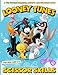 Looney Scissor Skills: Cut And Glue Activities Workbook All Amazing Tunes Stencils True Gifts For Family Books Boys, Girls