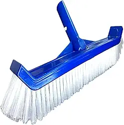 Escova De Nylon Curva Mod. Compact 38 Cm Para Limpeza De Piscinas