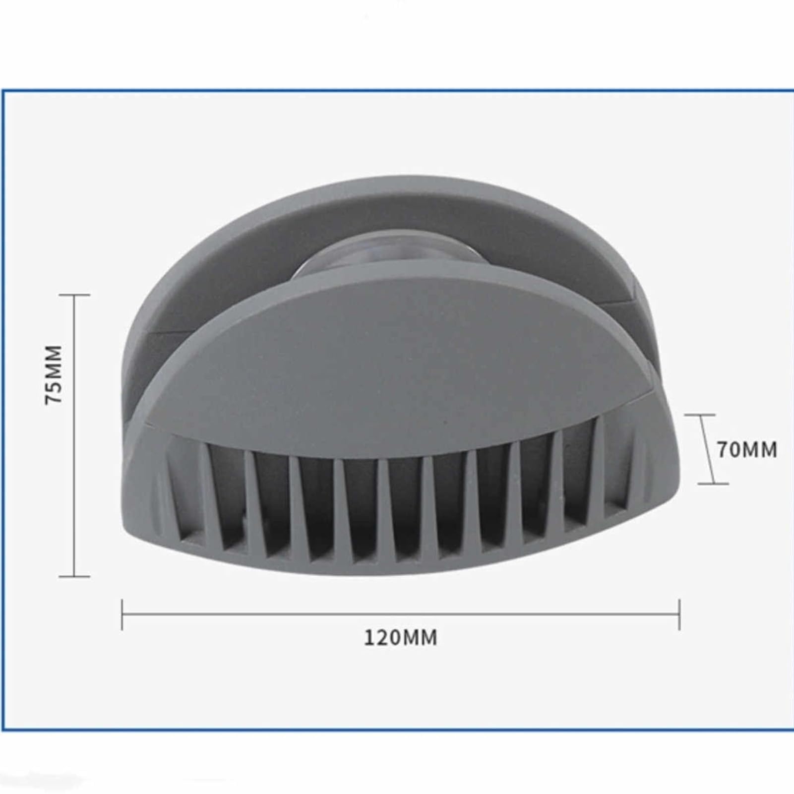Zewnętrzny parapet LED 10 W, półokrągłe oświetlenie korytarza i chodnika, 270° oświetlenie punktowe, wodoodporny reflektor LED IP65, oświetlenie hotelu rama drzwi (żółty)