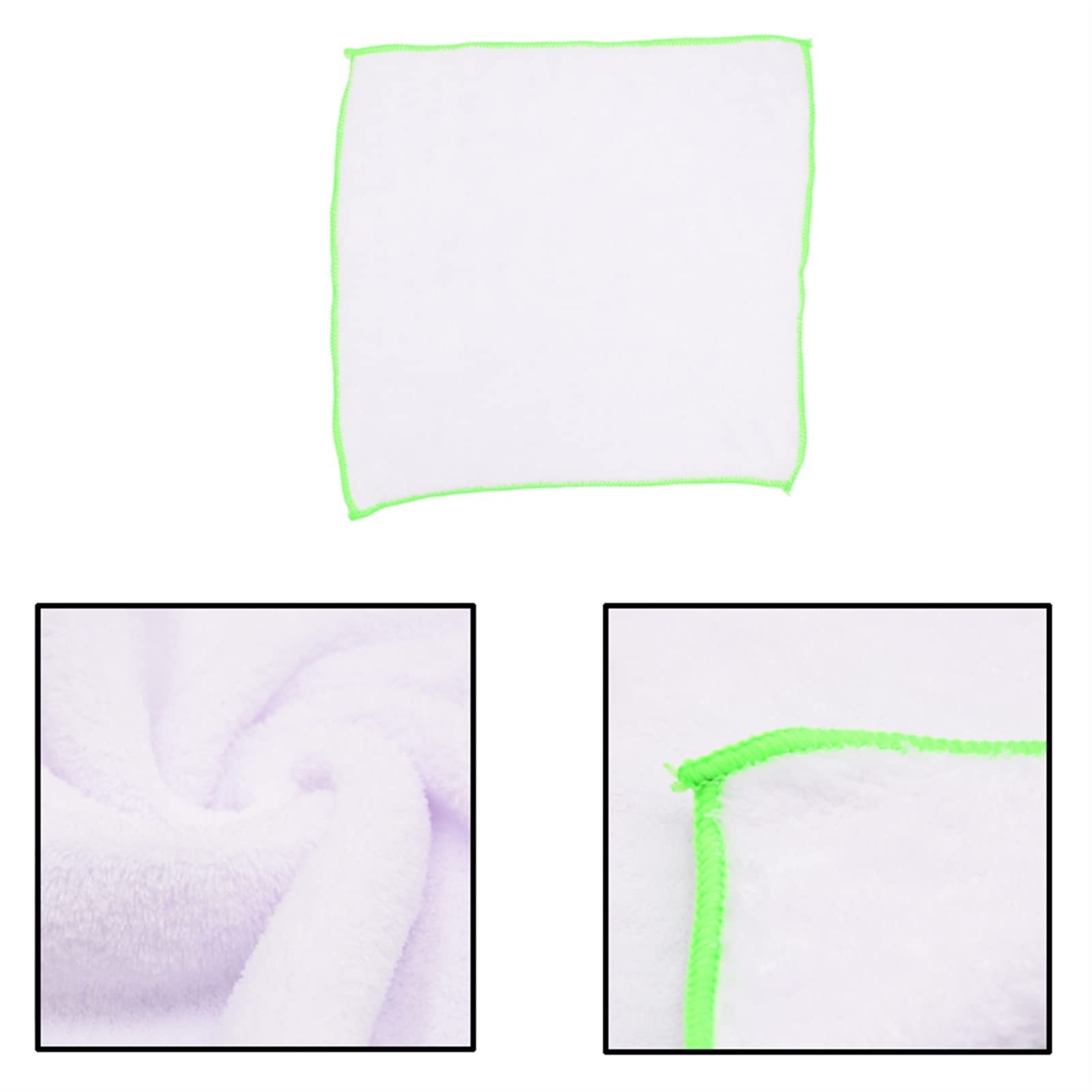TRUSTTWO 1 2pcs 3 5 cm * 35 cm Super Soft Microfibra Microfibra Paños de Limpieza de automóviles Cuidado de automóviles Microfibra Cera Pulido Detalle Detalle Toallas de Secado The Wit
