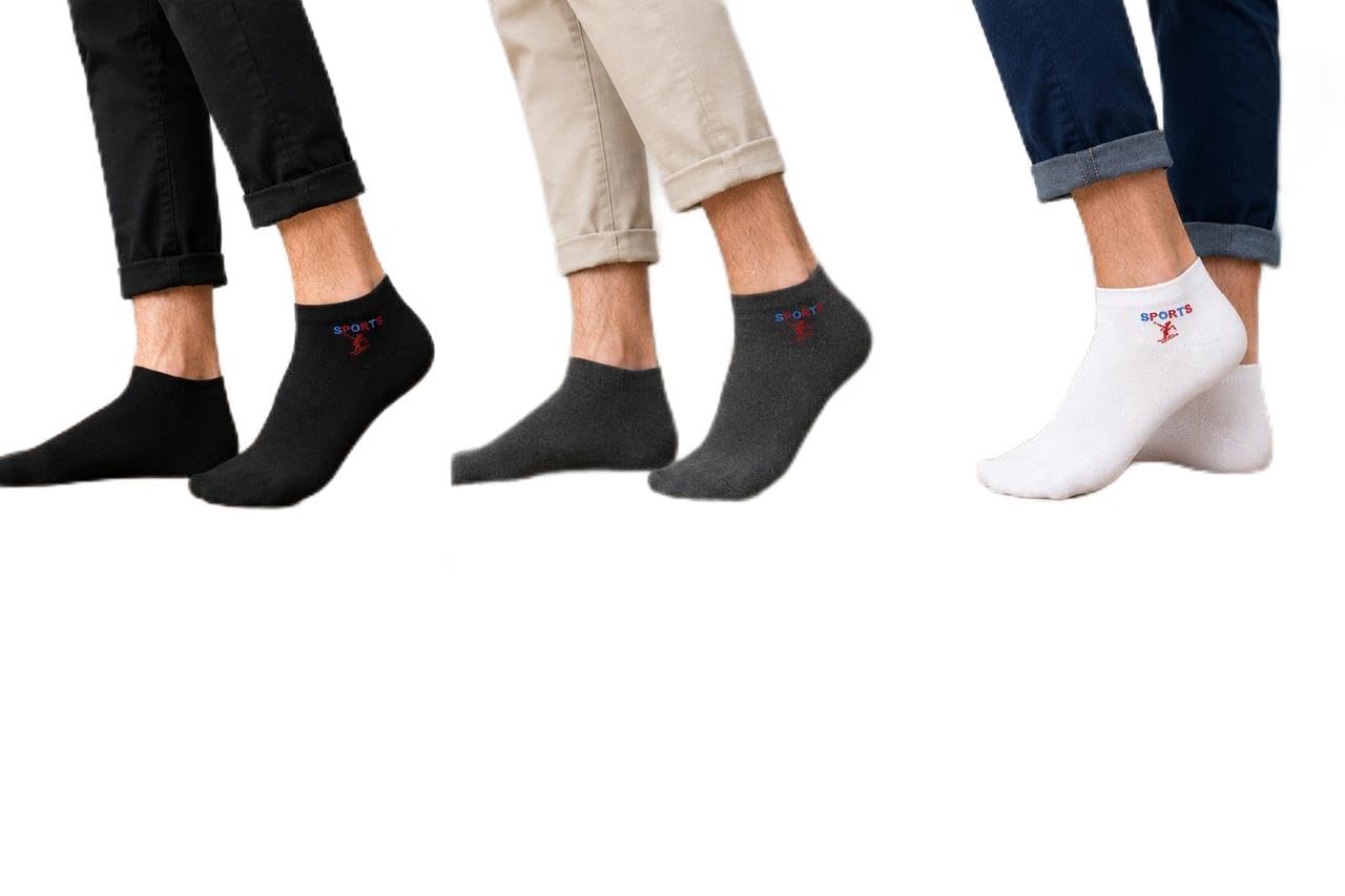 No Slip Low Cut No Show Socks (Pairs, Free Size)-image-25