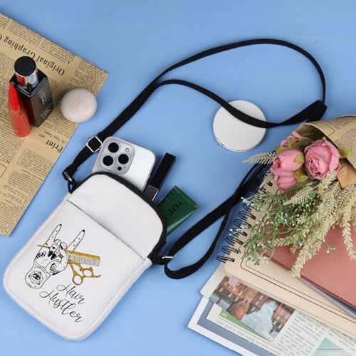 Hair Hustler Hand Gift Hair Stylist Crossbody Bagg Cosmetologist Gift Hairdresser Gift Beautician Crossbody Bag4