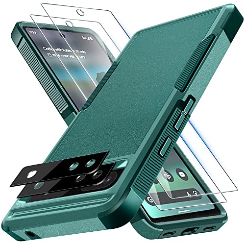 PULEN for Google Pixel 6A Case with 2 Packs Screen ...