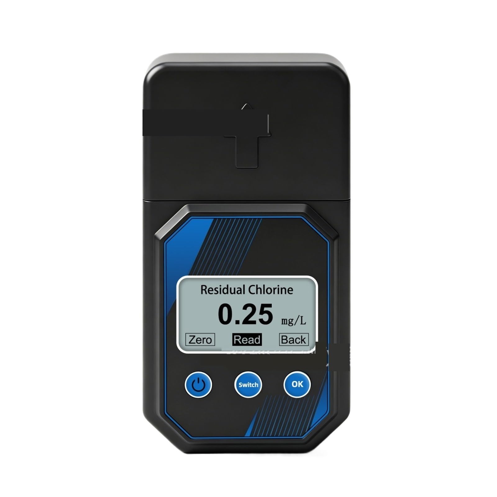 Probador de TDS, Probador Digital portátil de Calidad del Agua, colorímetro fotométrico for PH, Cloro Libre y Total