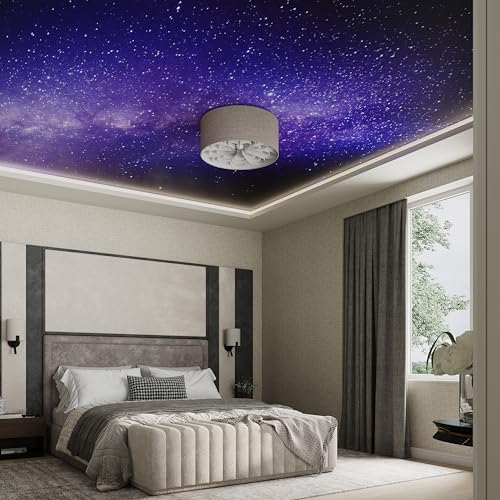 Infinite Galaxy Ceiling Decor Film - PVC Stretch Ceiling Background-