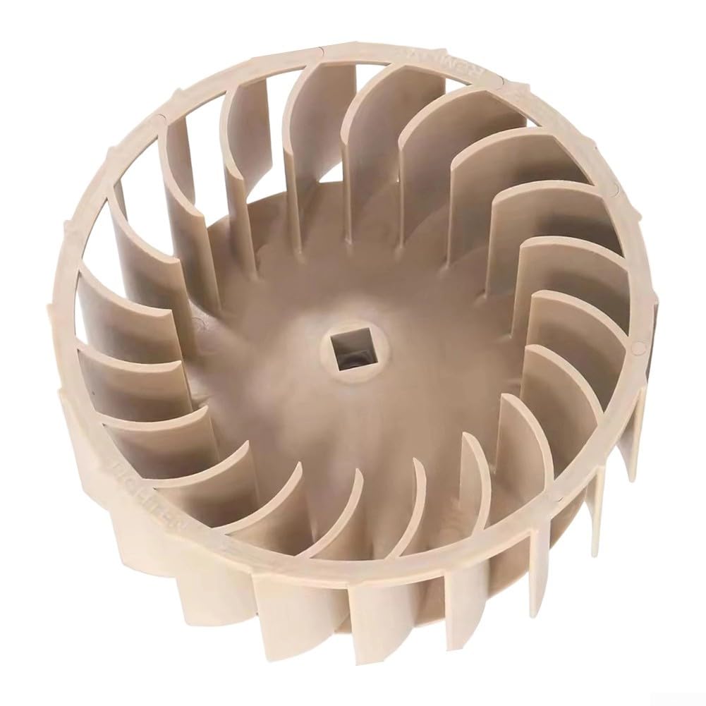 Roue de ventilateur de sèche-linge pour le remplacement de la turbine d'arbre de moteur usée