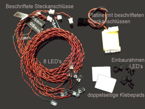 Preisvergleich Produktbild Causemann LED Beleuchtung für Flugzeuge und Helicopter