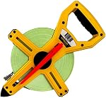 Komelon 6622 Open Reel Fiberglass Tape Measure, 200-Feet