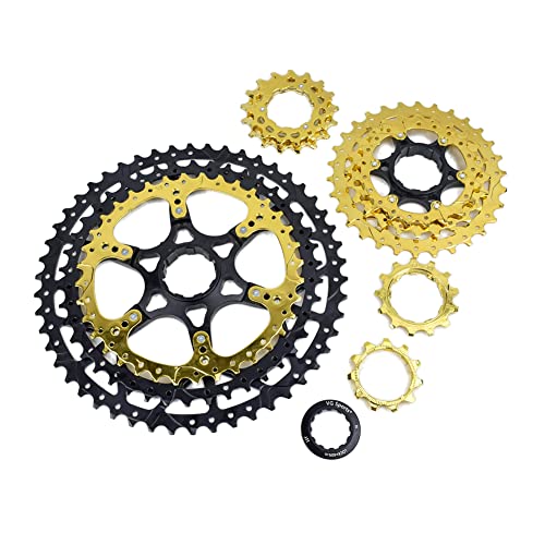 Bibike 10 Speed MTB グループセット KMC X10 ゴールドチェ