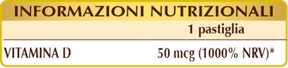 Dr. Giorgini - Dr. Giorgini Vitamina D Pura Integratore Vitaminico 60 Pastiglie - 926846559