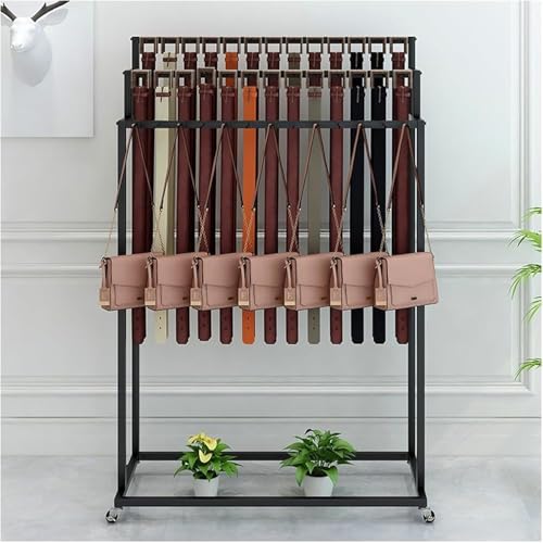 Support de présentation vertical pour ceintures et organisateur dressing