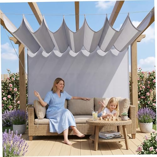 Pare-soleil rétractable voile imperméable haut de gamme pour terrasse