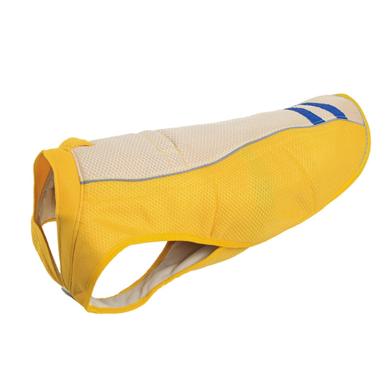 Gilet Estivo Rinfrescante per Cani, Protezione Solare Giallo XL