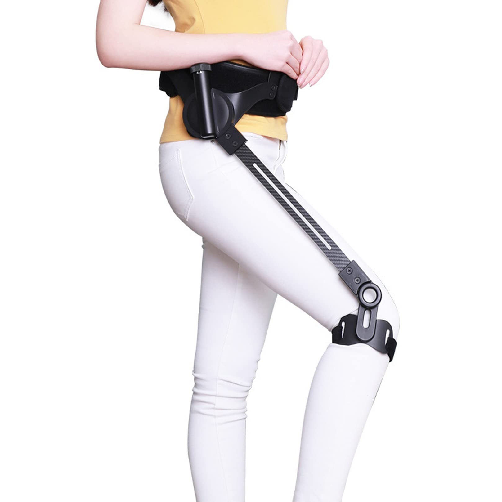 Lekki chodzik pionowy, przenośne pomoce do chodzenia dla niepełnosprawnych osób starszych, Bionic Body Power(Right Leg,S)